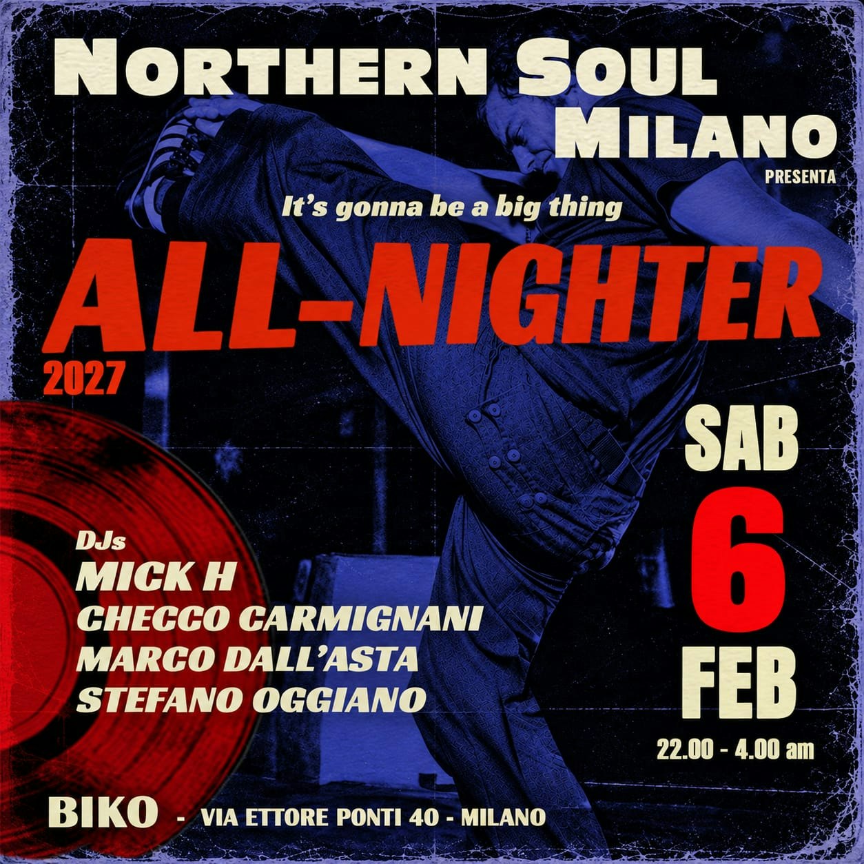 Northern Soul Milano All-Nighter