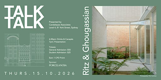 TALK TALK: Ritz & Ghougassian