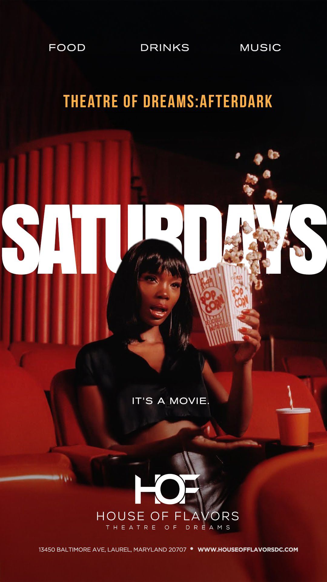 Theater Saturdays @ House Of Flavors!