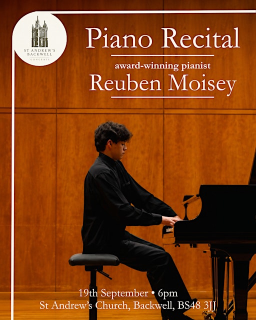Piano Recital • Reuben Moisey