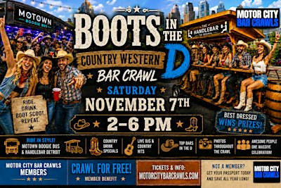 Boots in the D: Country Western Bar Crawl