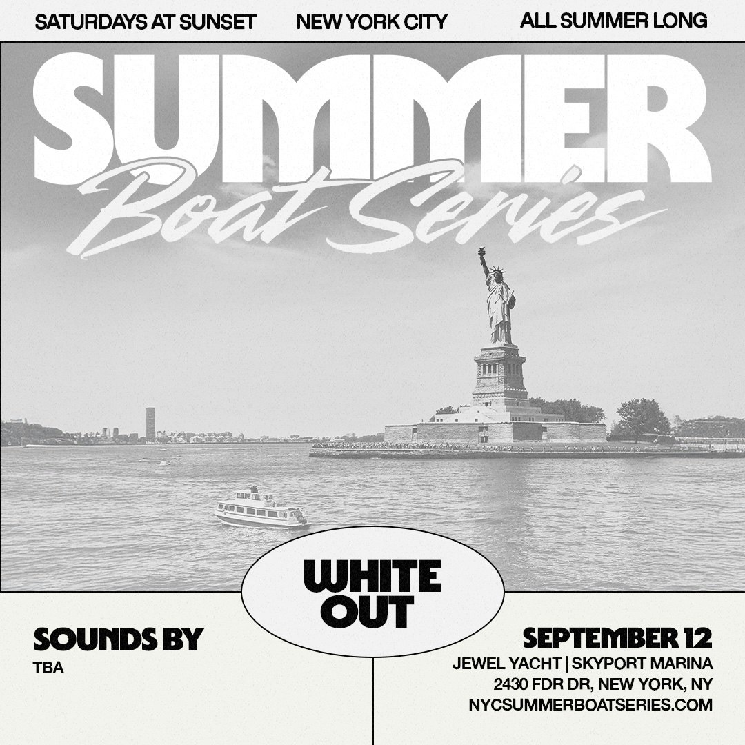 NYC Summer Boat Series - 09.12