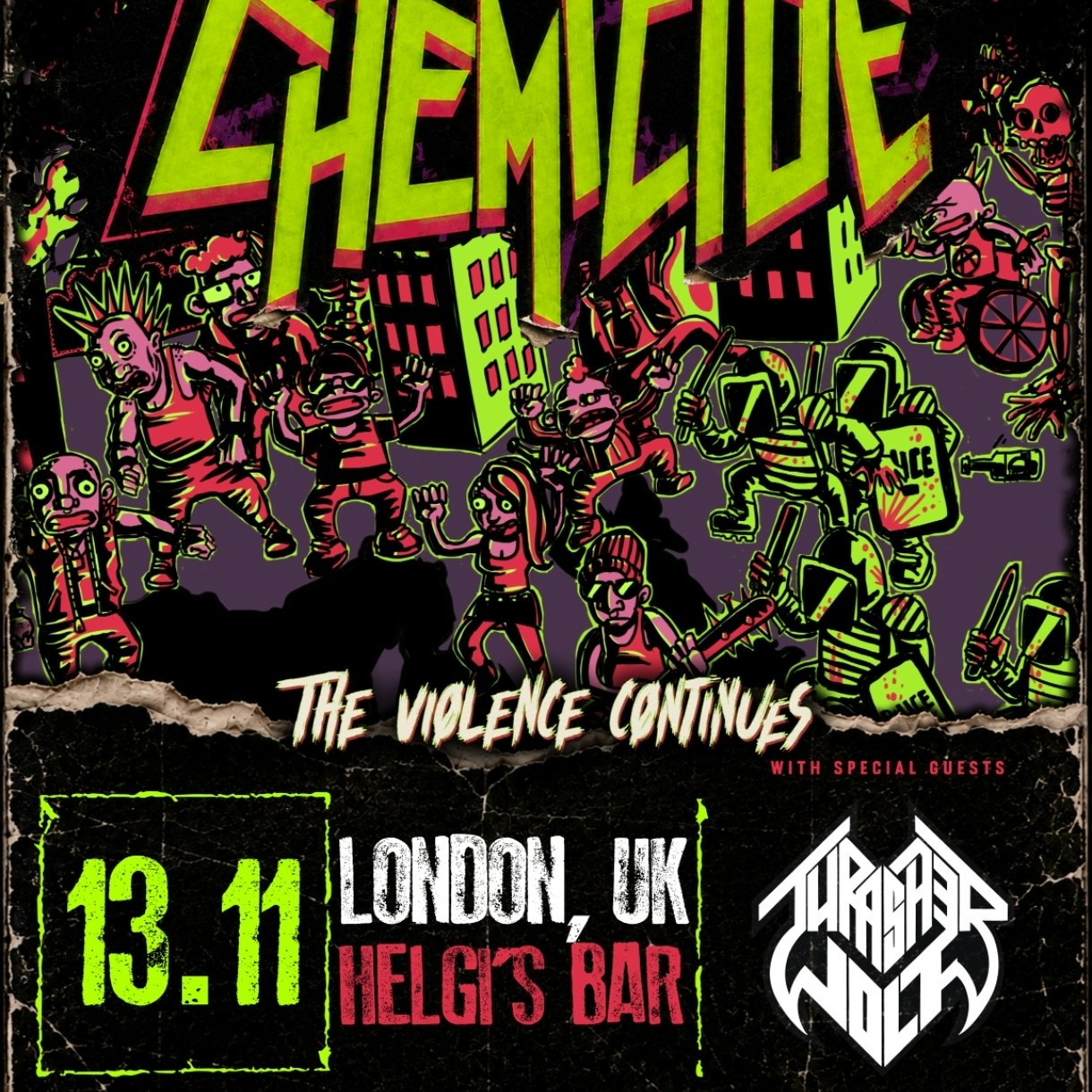 Chemicide + Thrashwolf