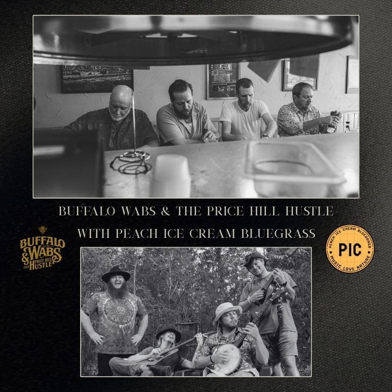 Buffalo Wabs & The Price Hill Hustle w/ Peach Ice Cream Bluegrass