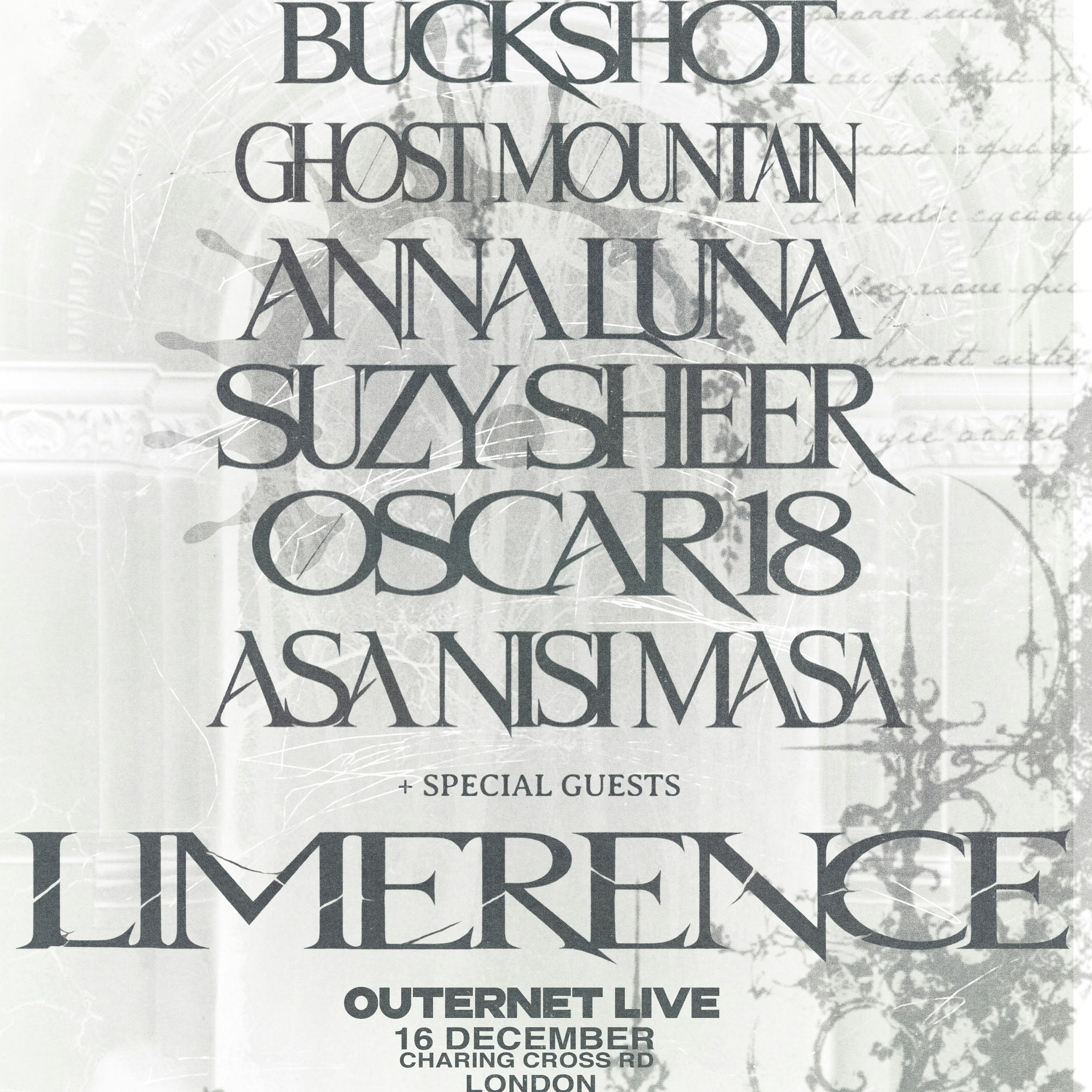 Limerence: Ghost Mountain, Suzy Sheer + more