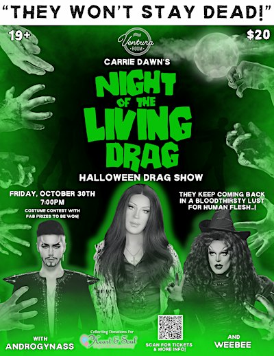 NIGHT OF THE LIVING DRAG! HALLOWEEN DRAG SHOW