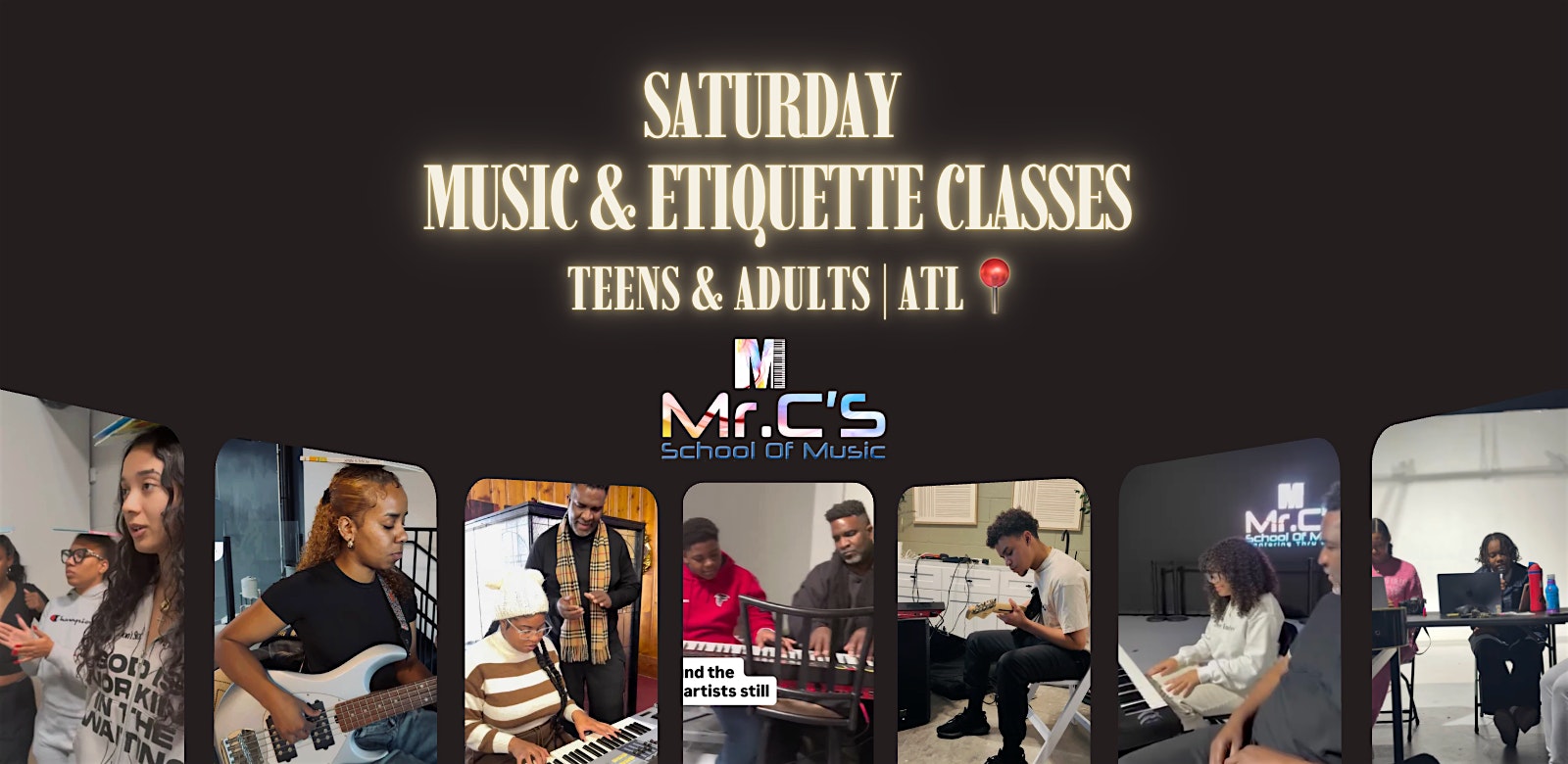 Saturday Music & Etiquette Classes for Teens & Adults