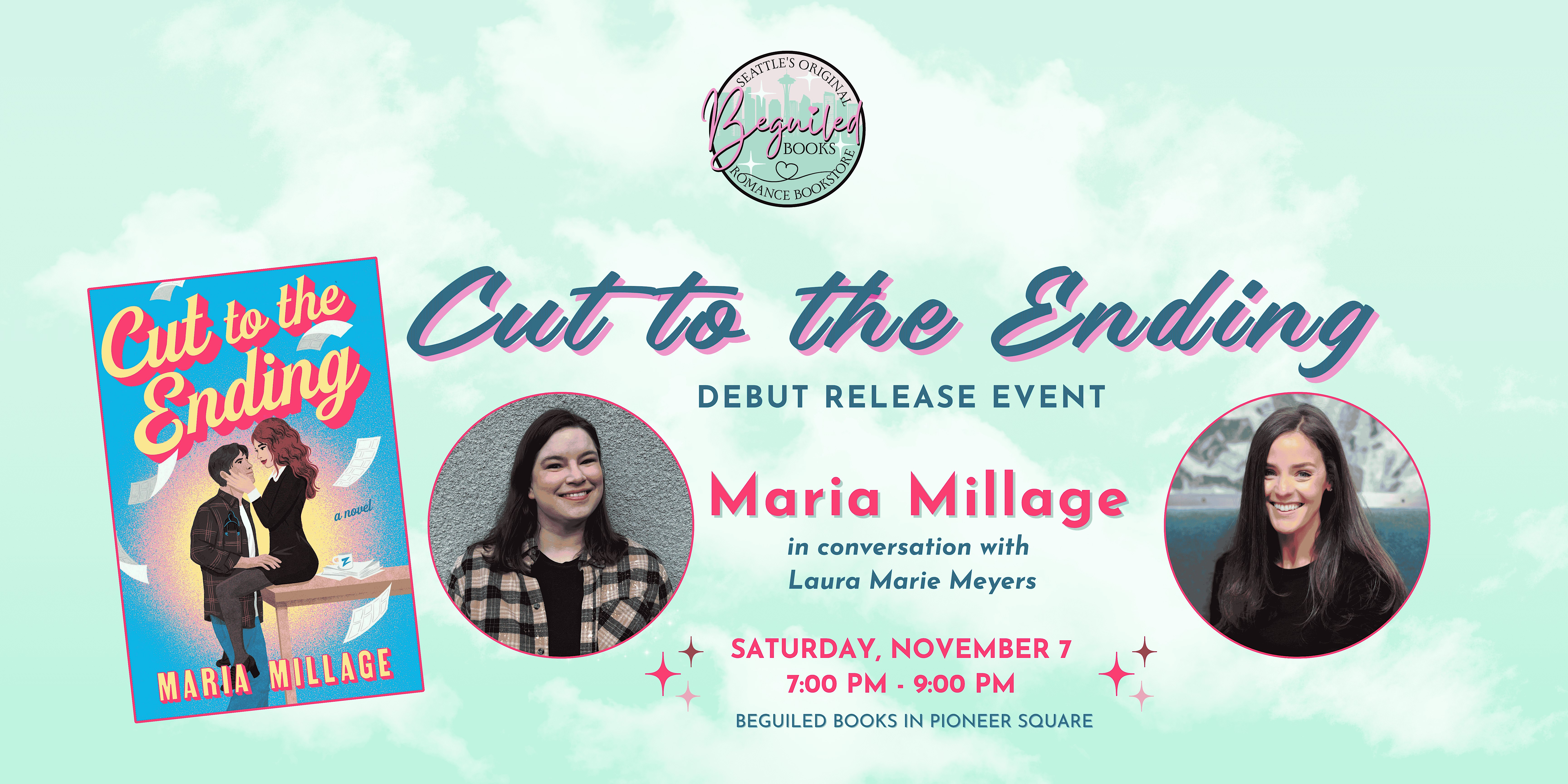 Cut to the Ending by Maria Millage debut release event