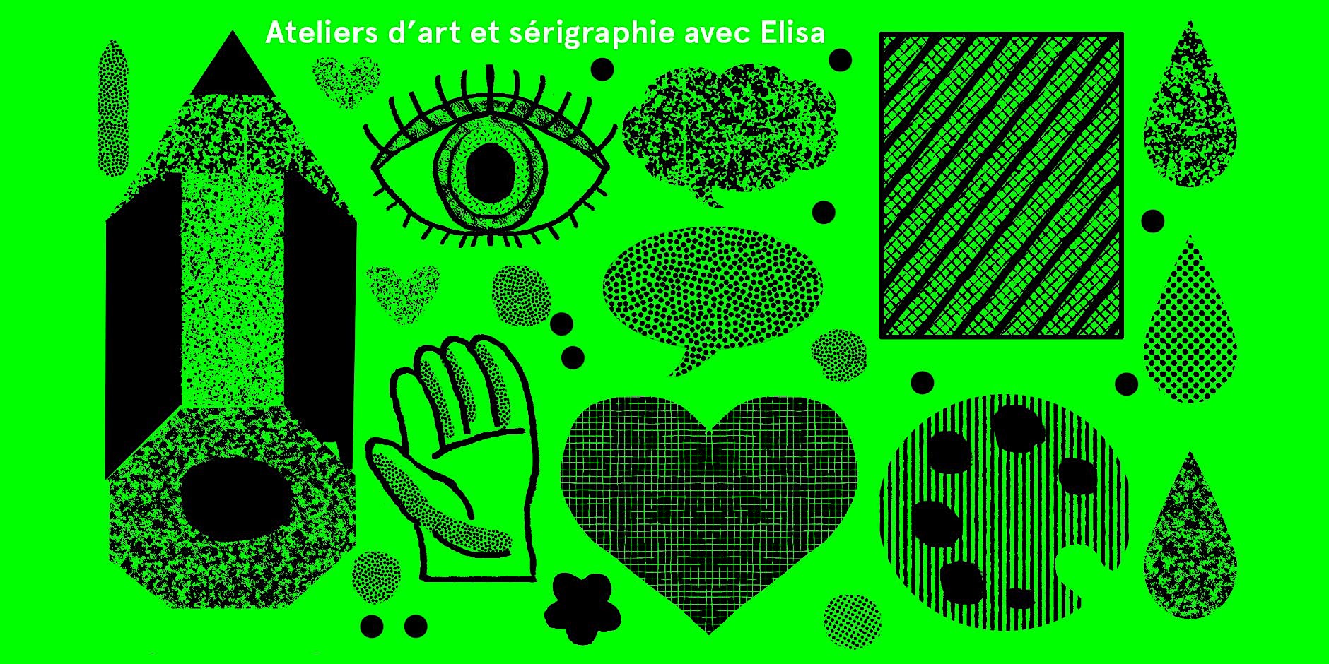 Impression sérigraphique Jungle!