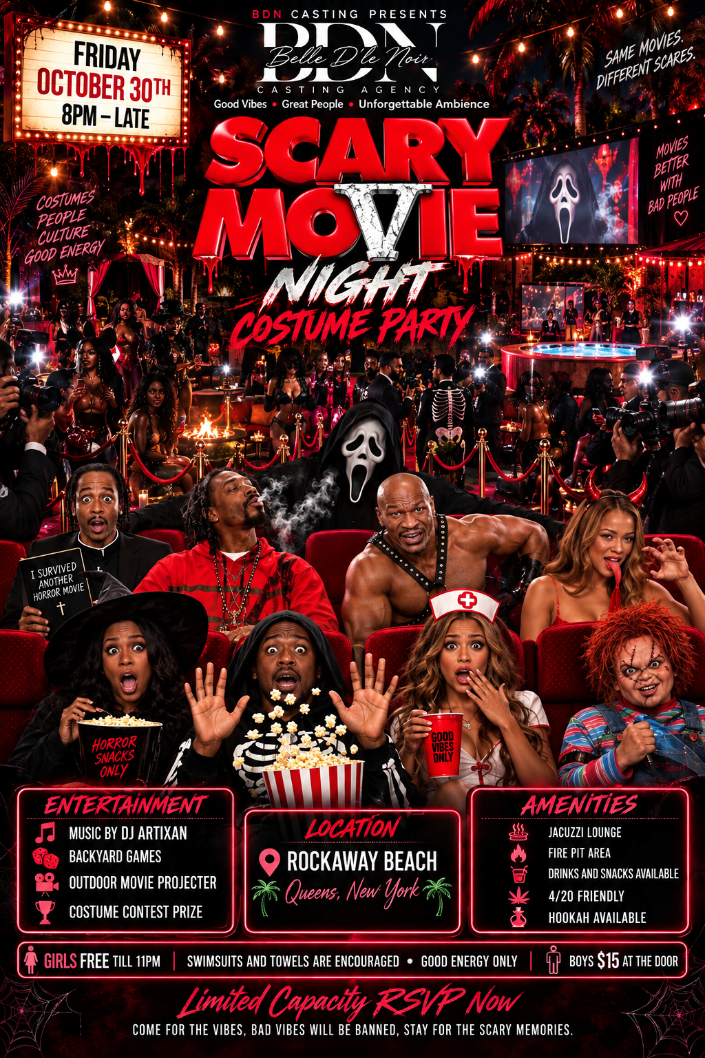 Scary Movies Night