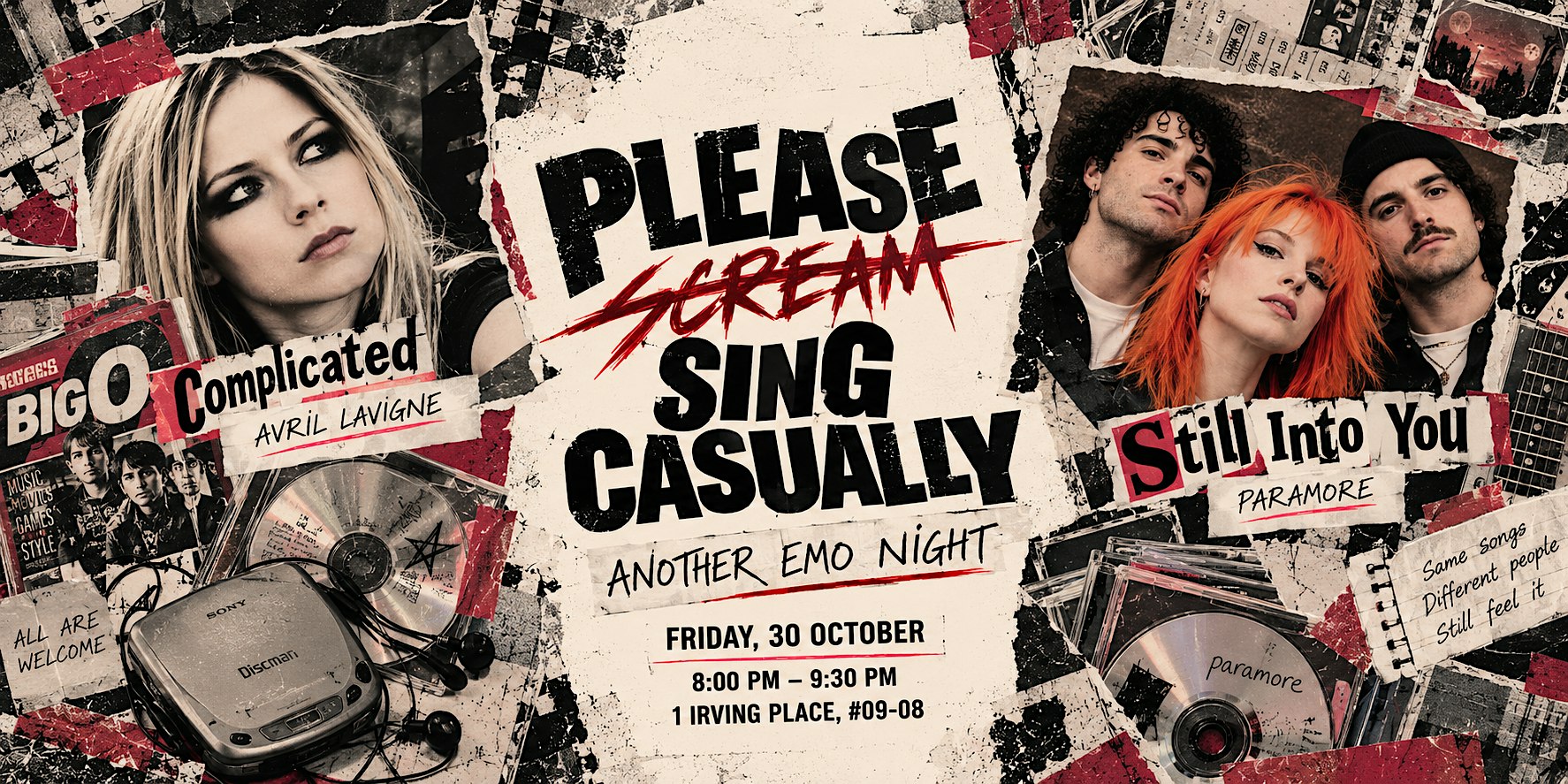 Please, Sing Casually - PARAMORE & AVRIL LAVIGNE