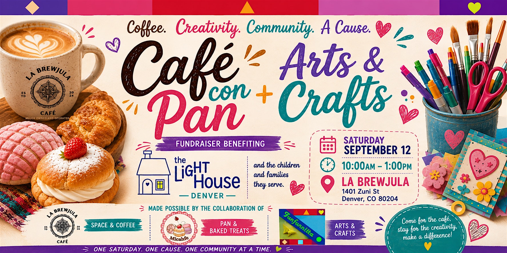 Café con Pan + Arts & Crafts