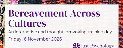 Bereavement Across Cultures
