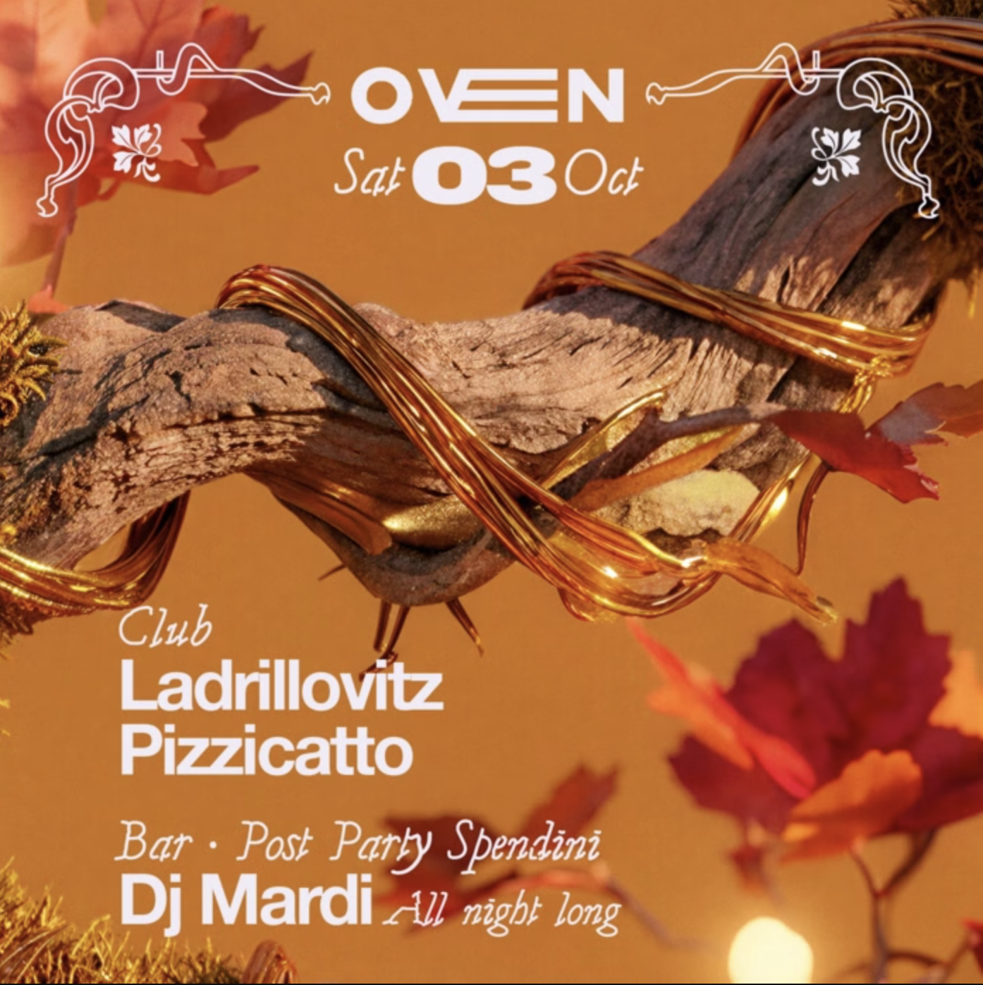 Ladrillovitz + Pizzicatto / Bar: Post party Spendini con Dj Mardi
