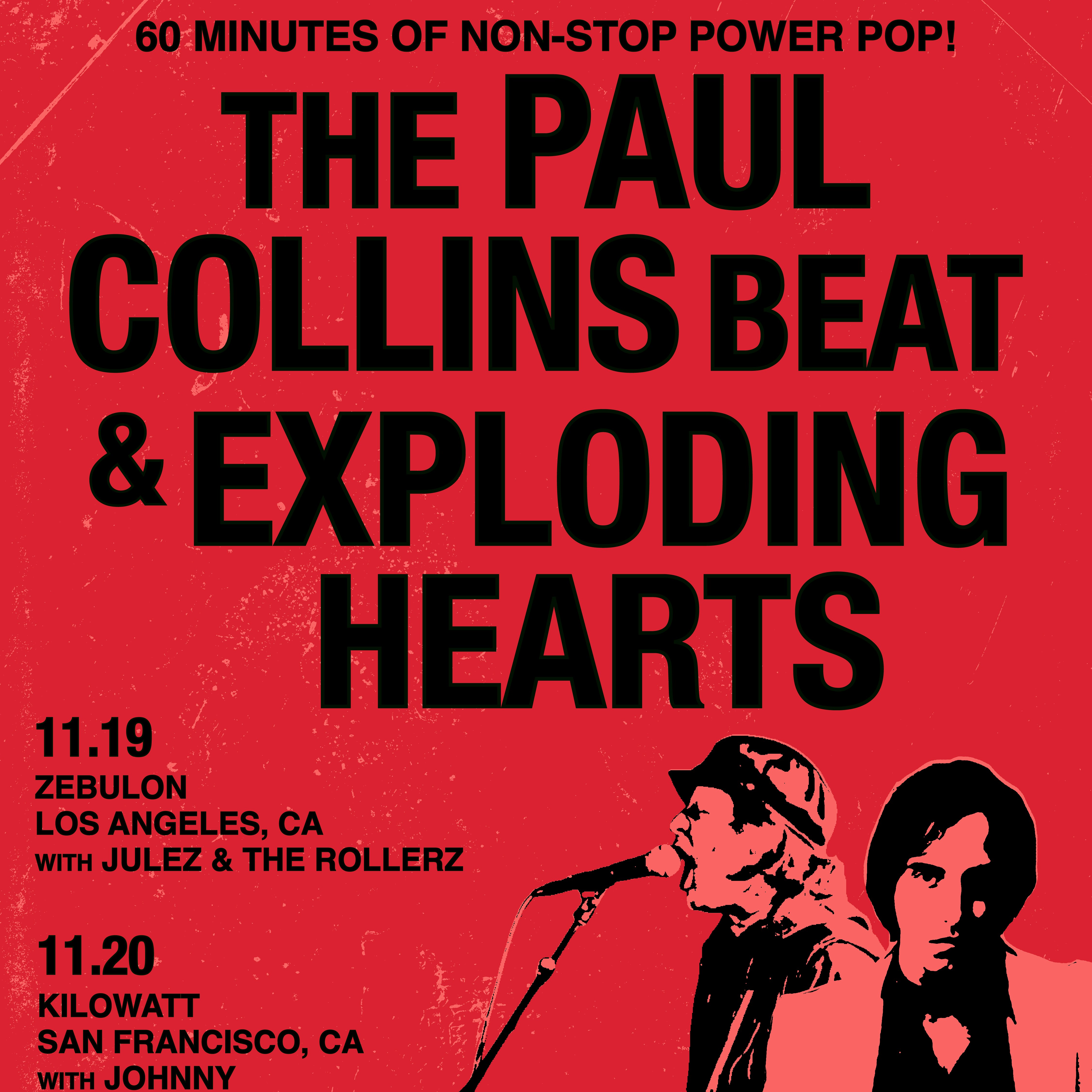 Paul Collins Beat & Exploding Hearts 