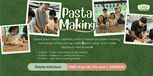 Kids Pasta Making Workshop @ Pasta Kitchen