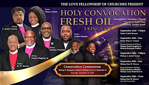 Love Fellowship of Churches Holy Convocation