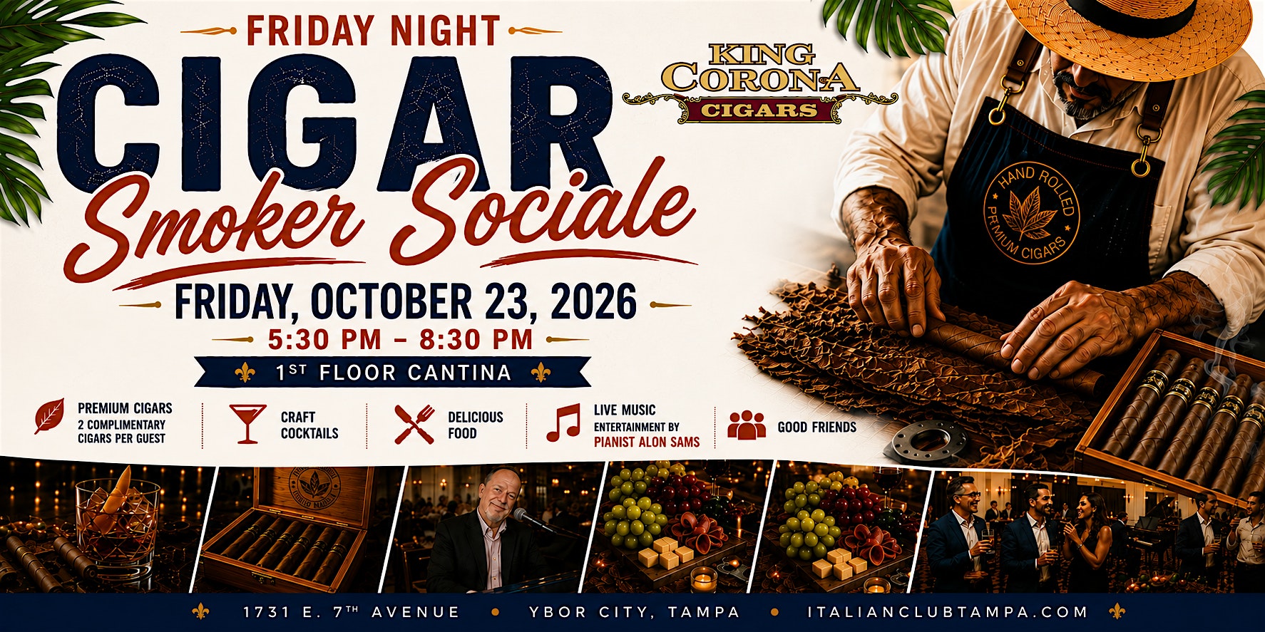 October Cigar Smoker Sociale