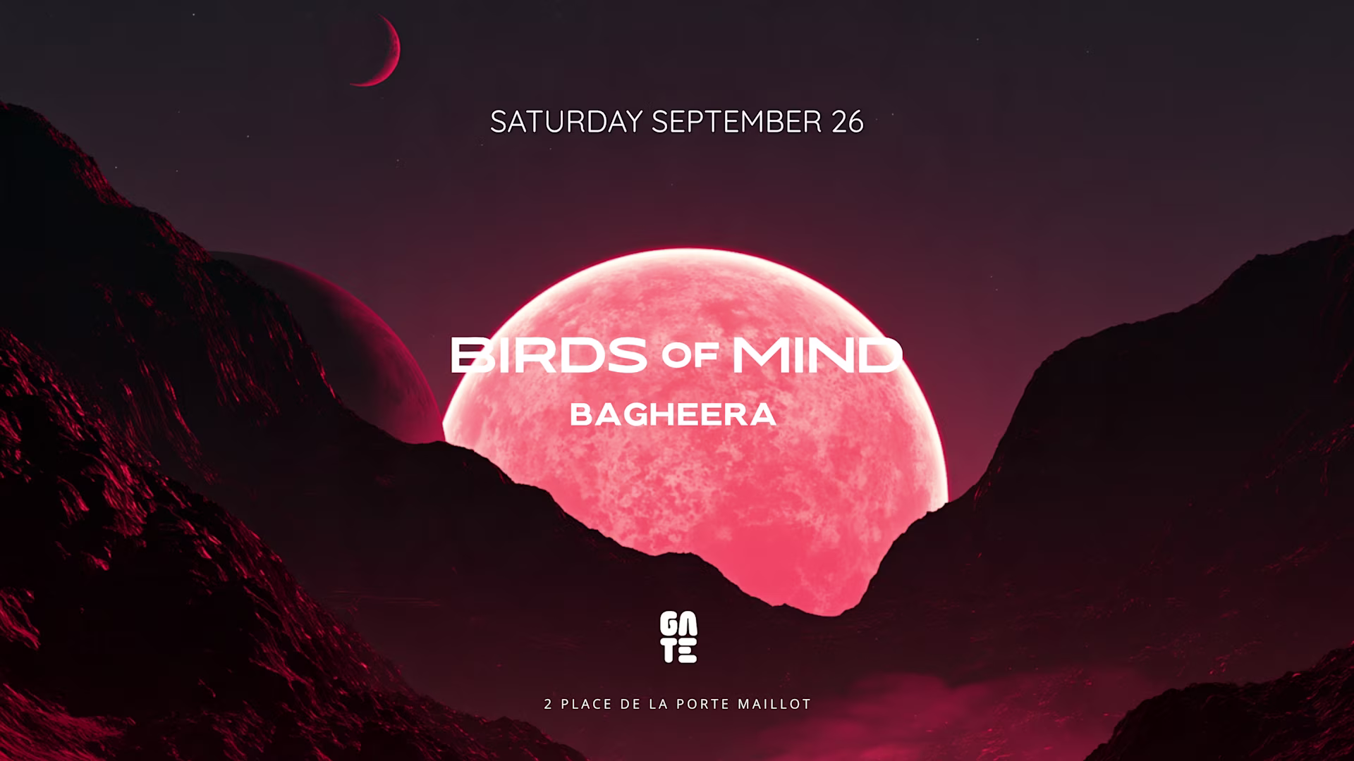Birds Of Mind X Bagheera At Gate Club Paris