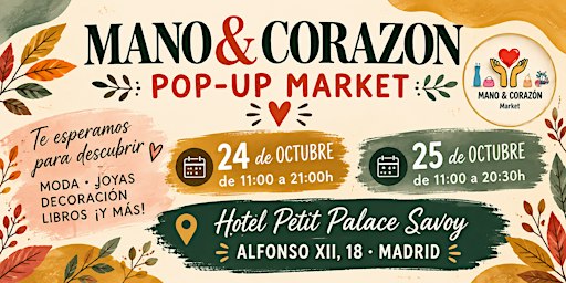 Mano & Corazón Pop Up Market