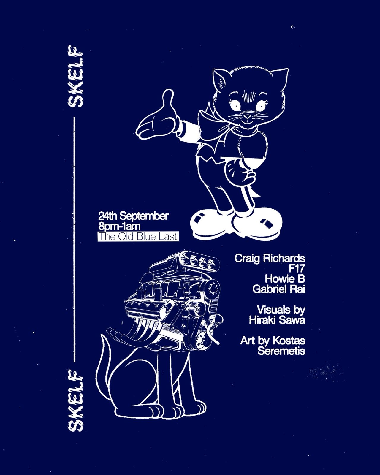 SKELF - Craig Richards, Howie B & Hiraki Sawa, F17 & Gabriel Rai