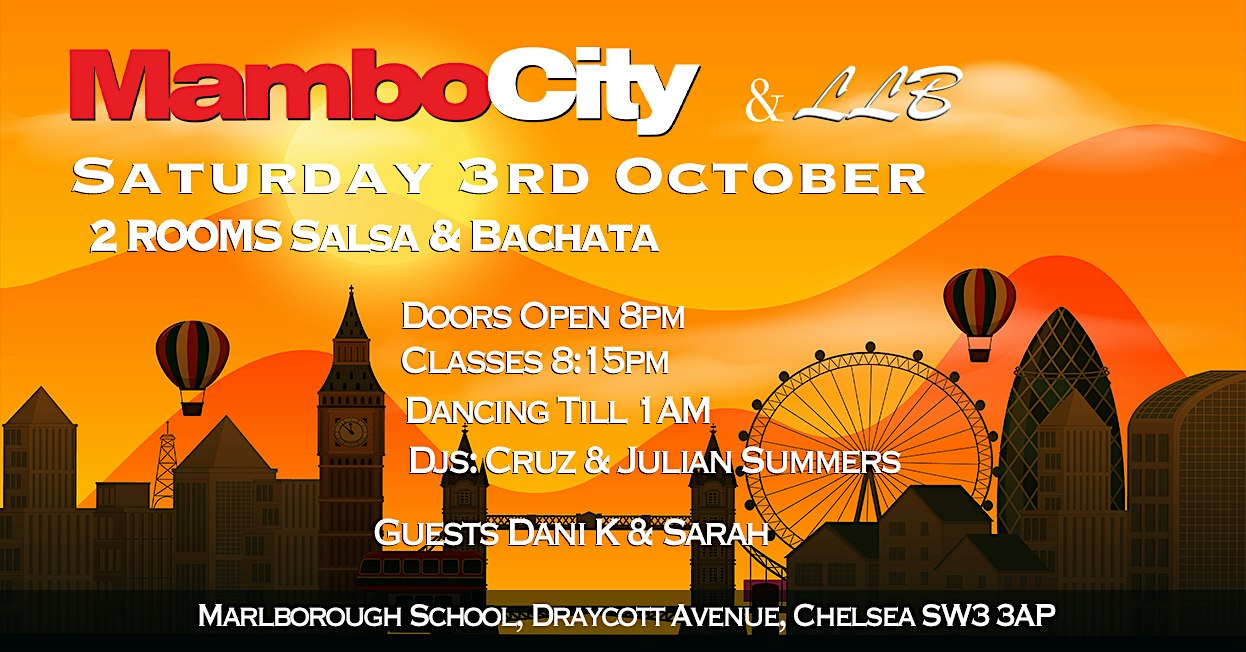 MC & LLB - Half our Tickets sold online, Half available on the Door!!