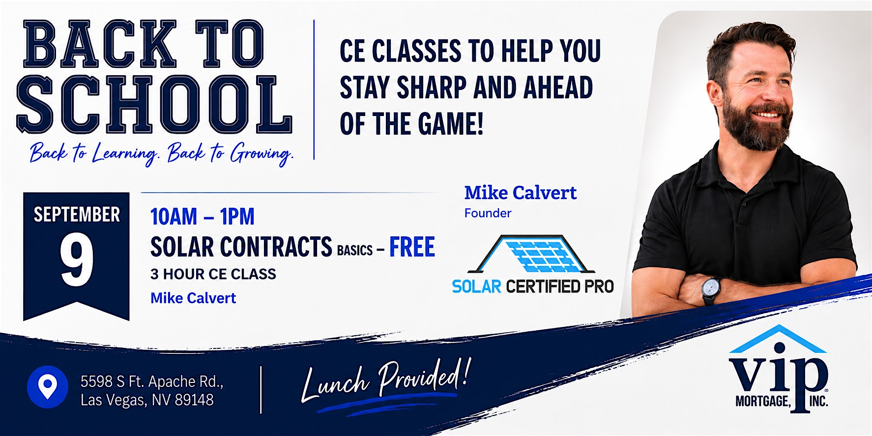 FREE CE Class - Solar Contracts