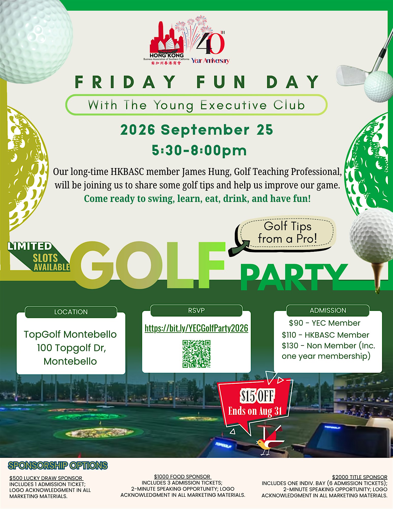 Golf Party - with the Young Executive Club of HKBASC