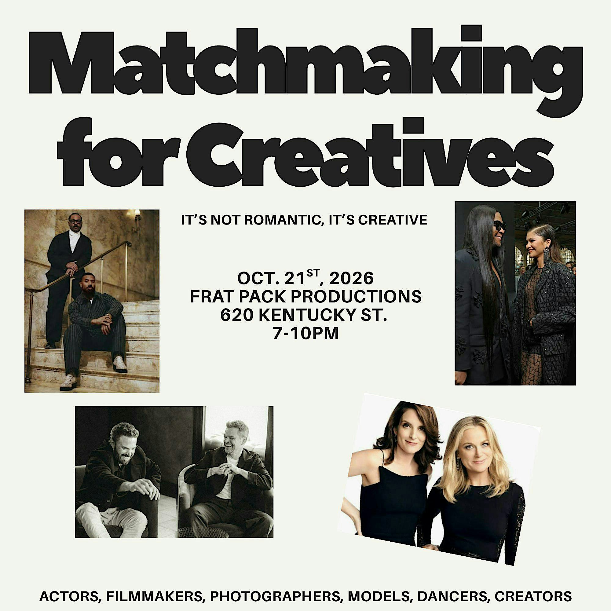 Matchmaking for Creatives