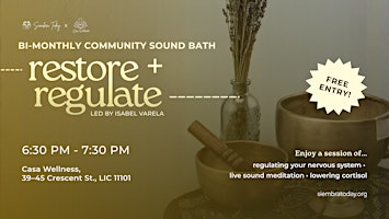 Restore & Regulate: October 8