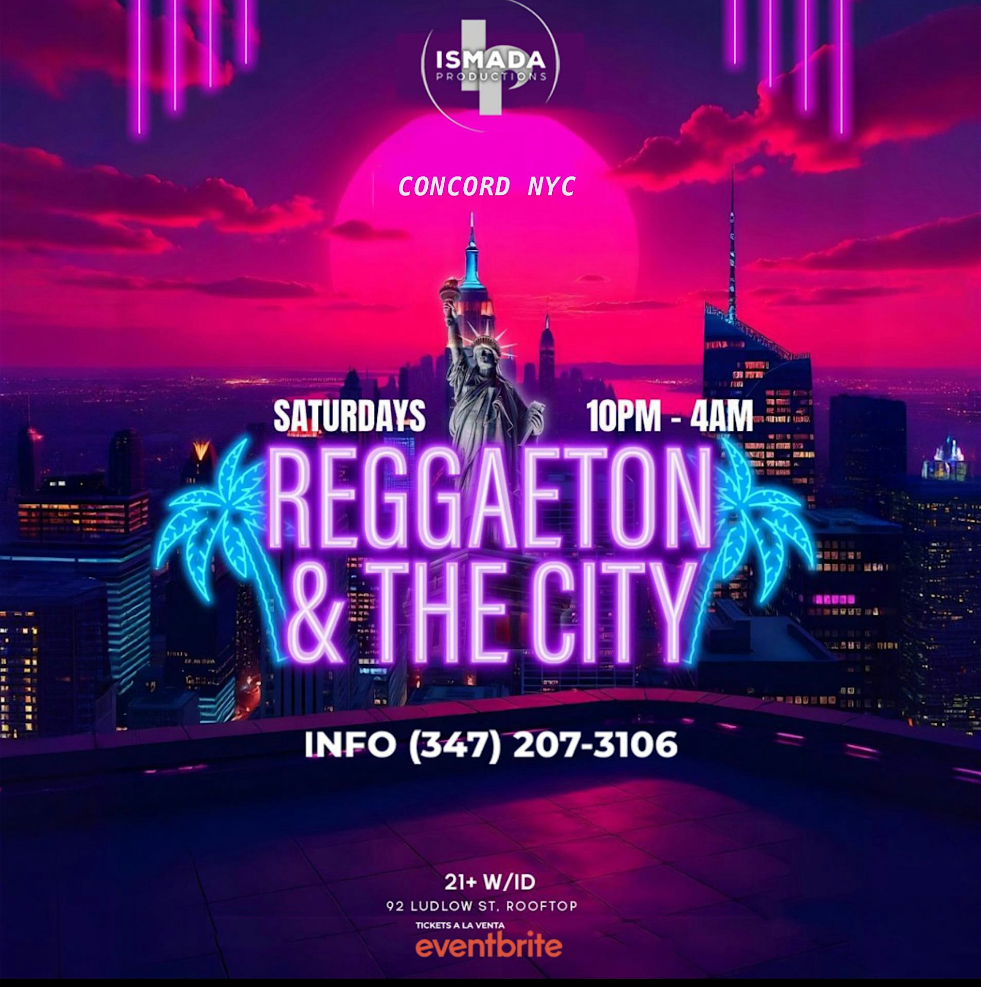 Reggaeton & The City Rooftop Party: Concord NYC | Saturday Nights
