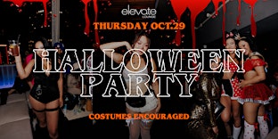 HALLOWEEN COSTUME ROOFTOP PARTY 18+  @ ELEVATE LOUNGE DTLA