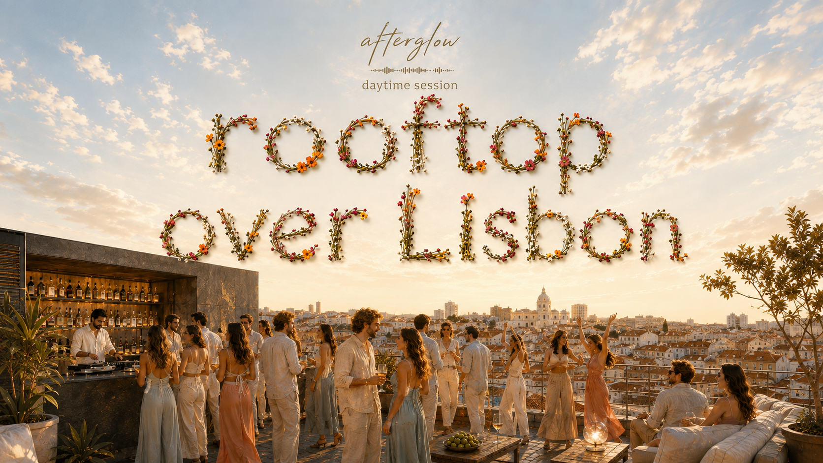 afterglow White Rooftop Dancing - live recordings at Sky Bar