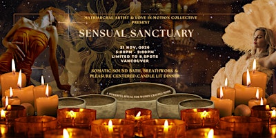 Candle Lit Ritual Dinner + Sound Bath for Women