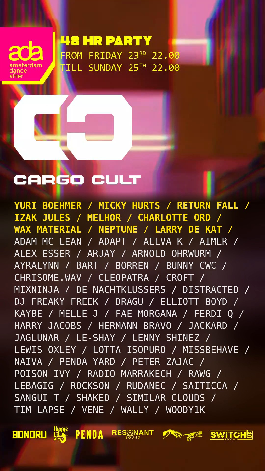 CARGO CULT ADA 48 HOURS PARTY