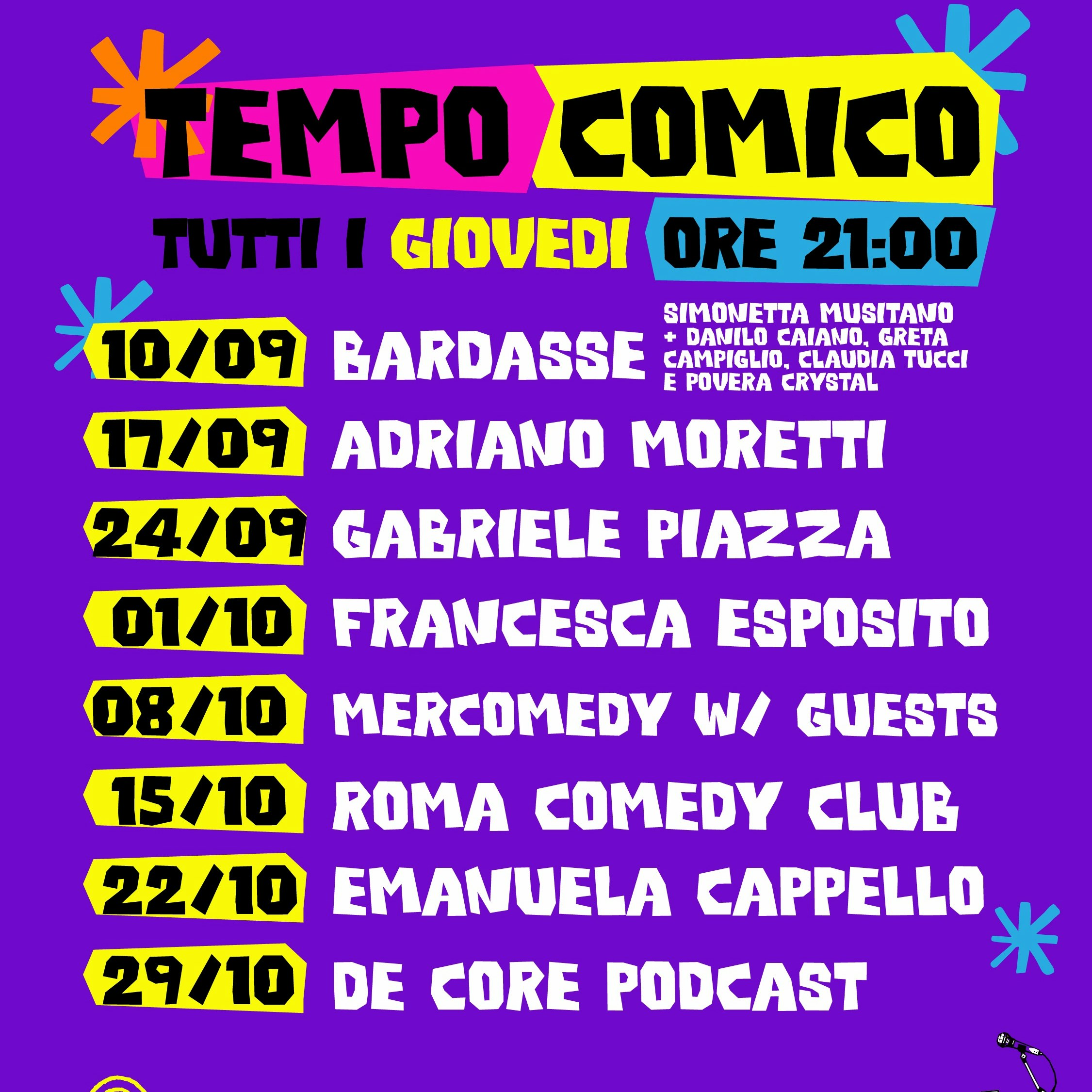 Mercomedy - Tempo Comico
