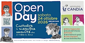 Open Day ottobre '26 - Scuola dell'Infanzia s.Giuseppe