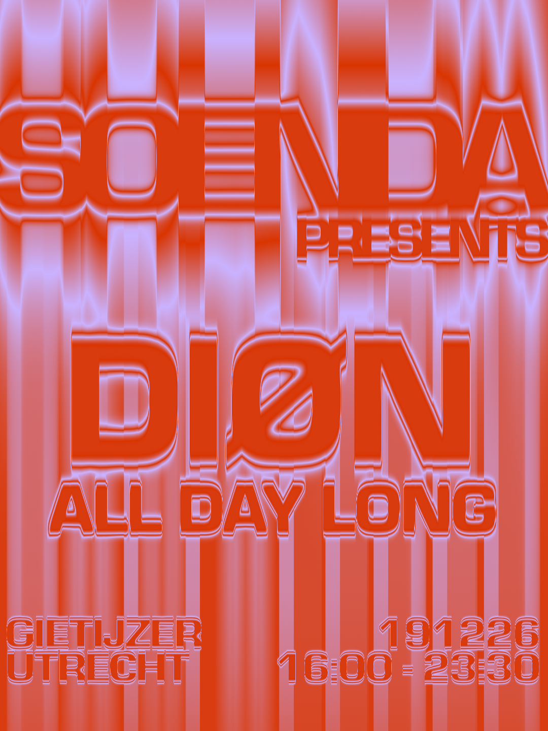 Soenda presents: DIØN All day long