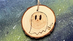 Spooky Wood Burning  Art Class | Grace Noel Art