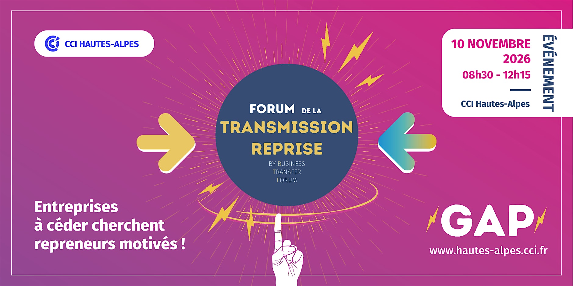 Forum Transmission reprise d'entreprise 2026