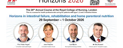 Horizons in Intestinal Failure, Rehab & Home Parenteral Nutrition - 2026