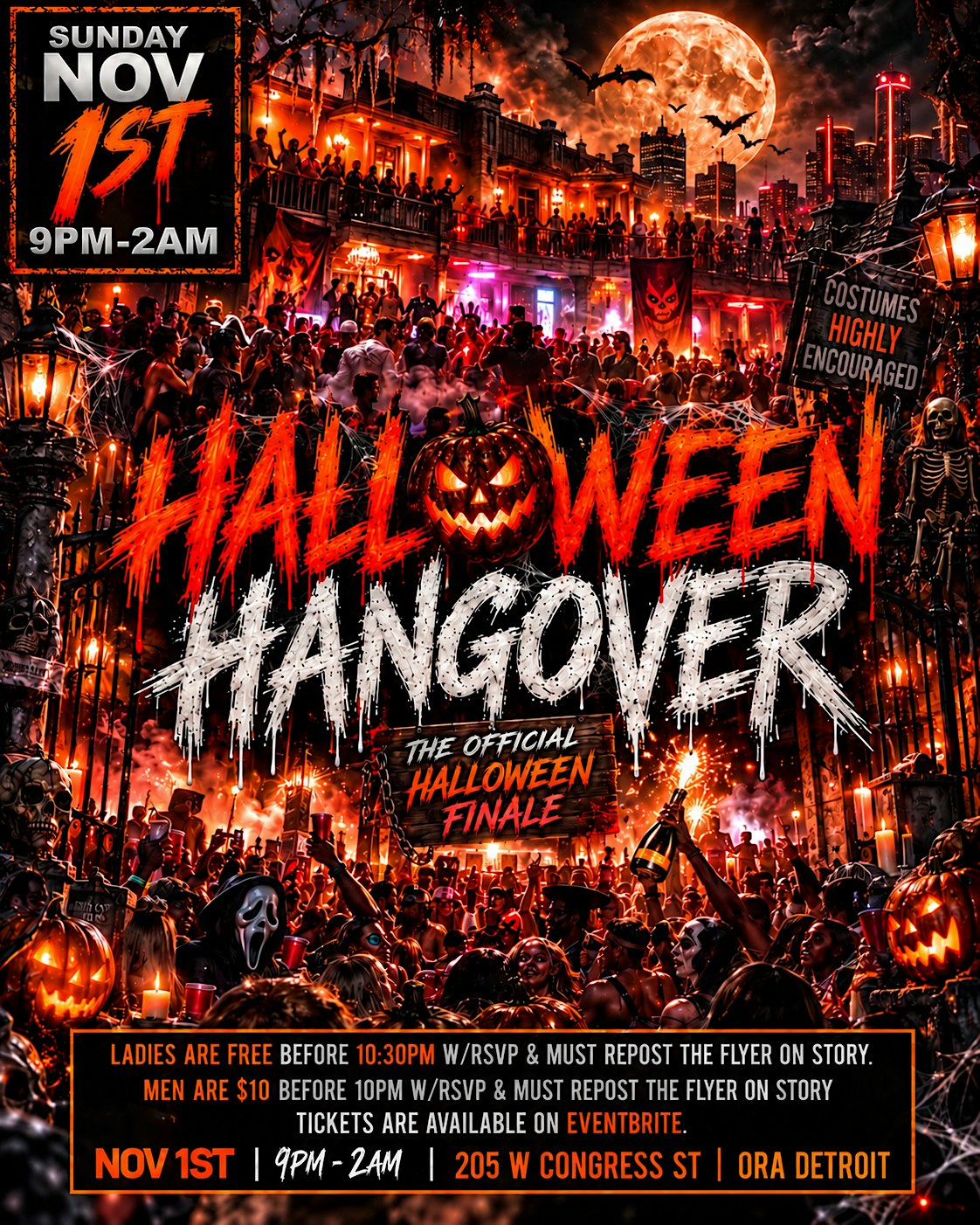 STATEWIDE HALLOWEEN HANGOVER *ORA*