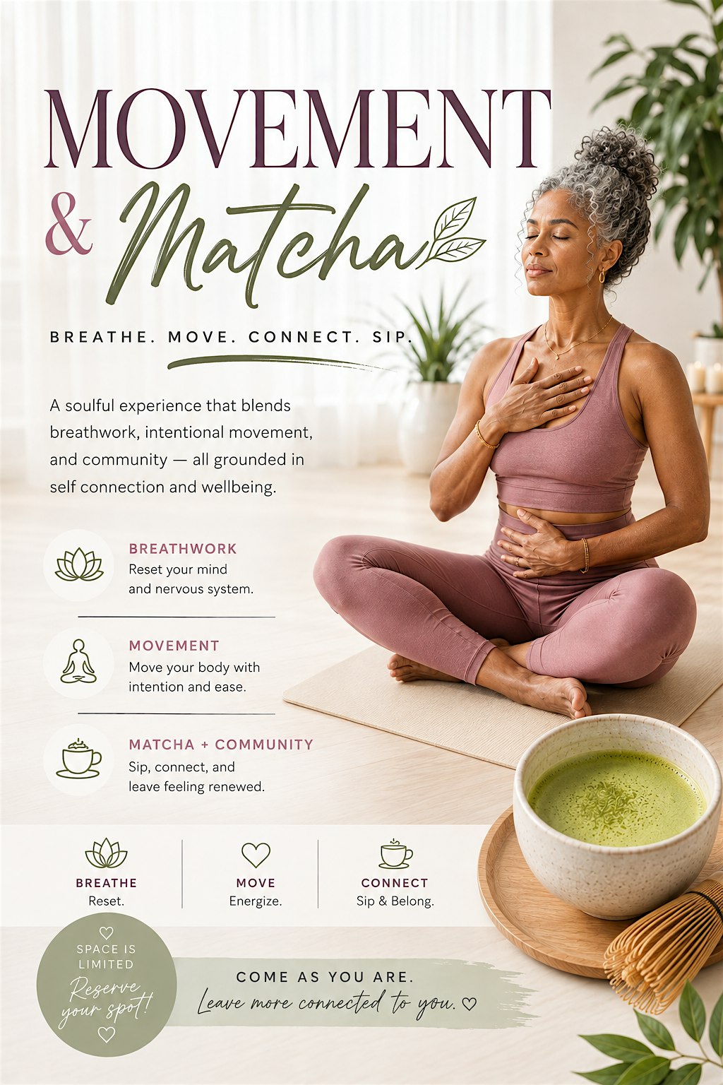 Movement and Matcha