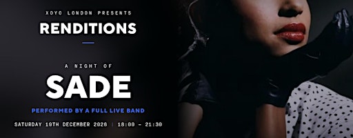 A Night of Sade in London!