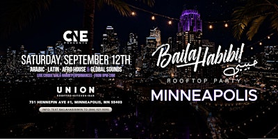75% SOLD OUT Baila Habibi حبيبي Minneapolis MN Debut