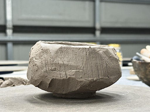 Kurinuki  Footed Bowl Pottery Workshop