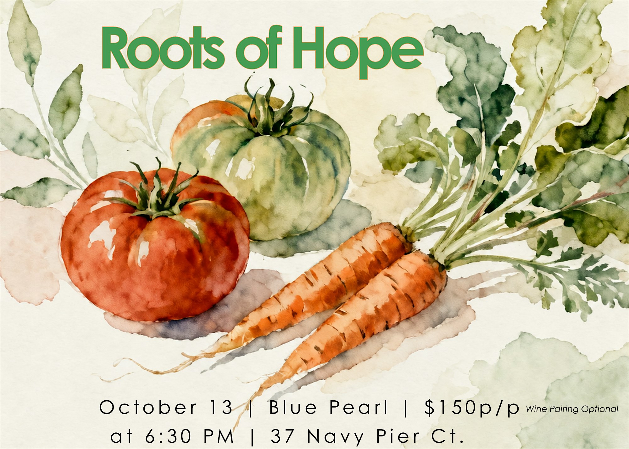 Roots of Hope: A CP Unlimited Benefit Dinner