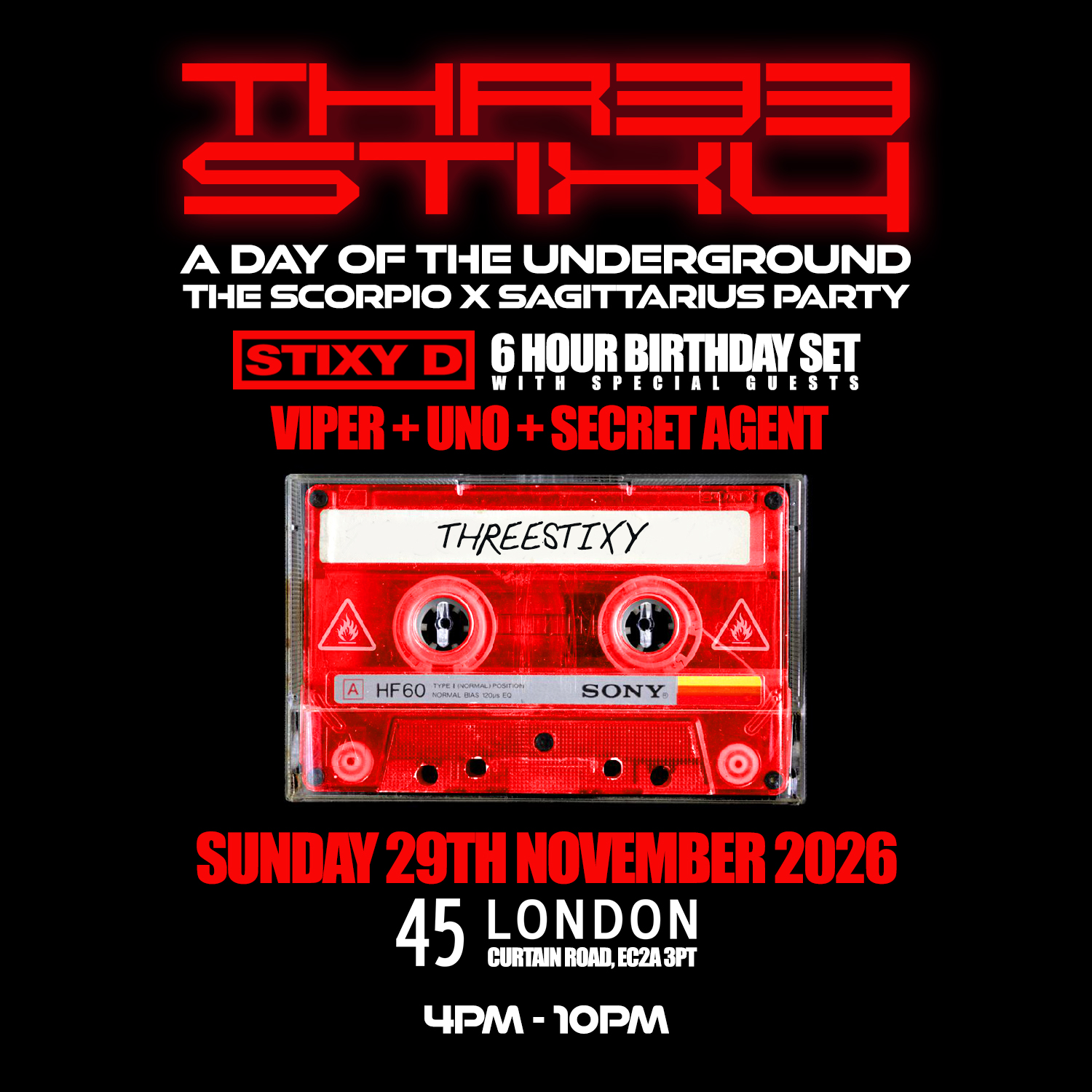 THREESTIXY - A DAY OF THE UNDERGROUND