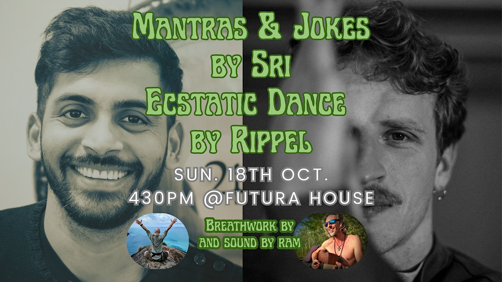 Ecstatic Dance & Cacao & Singing & Breathw.(Rippel, Sri Apollo&Georg Stern)