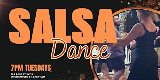 Beginners Street Salsa Dance Classes at Ela Rose Studios Fairfield
